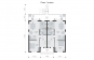 Двухэтажный таунхаус с подвалом и эксплуатируемой кровлей Rg5789 План2